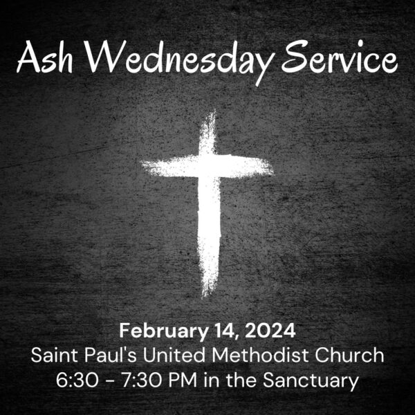 Ash Wednesday Service