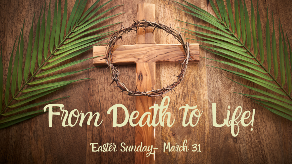 RESURRECTION!! – From Death to Life!