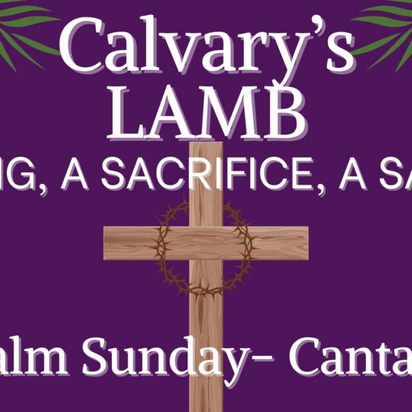 Cantata Palm Sunday 2026